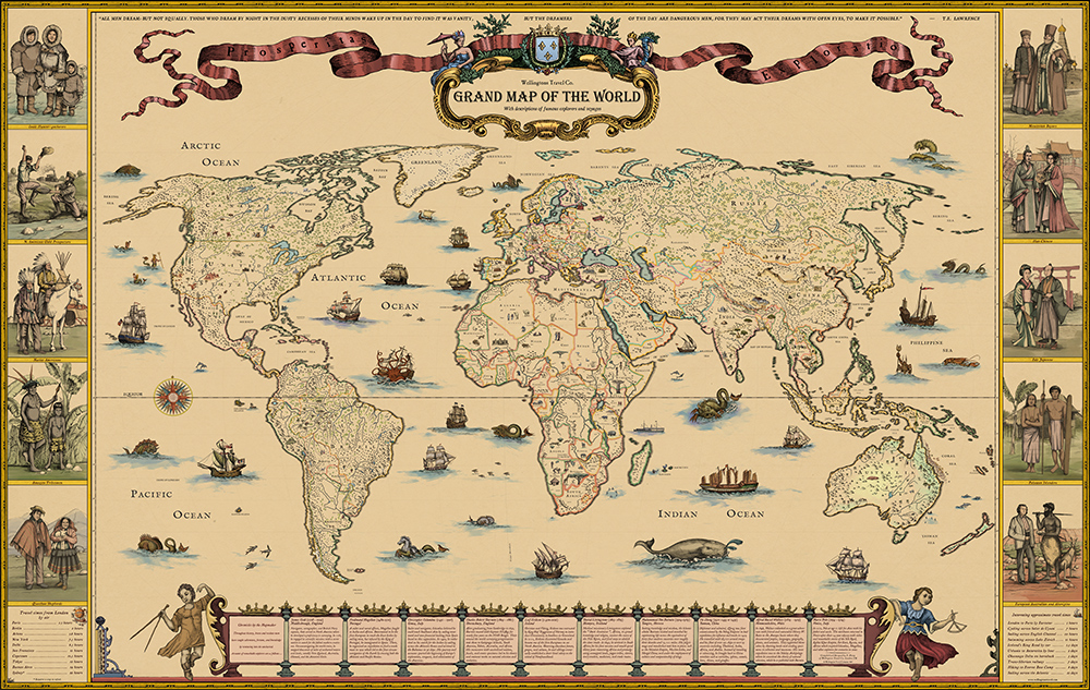 Grand Map of the World